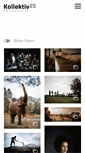 Mobile Screenshot of kollektiv25.de